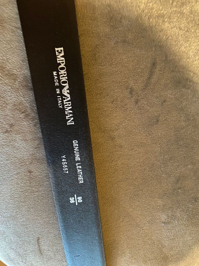 Cinturón Emporio Armani