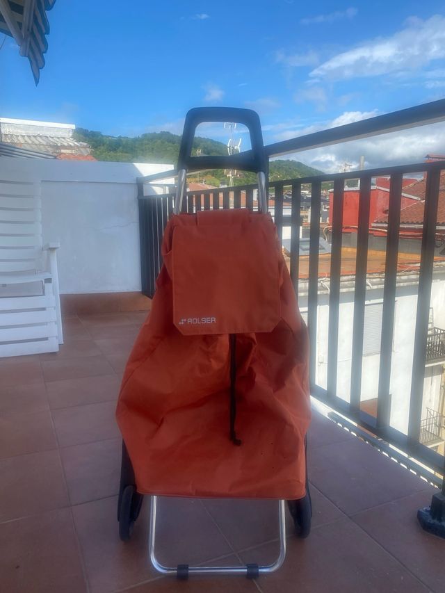Carro de la compra Rolser naranja