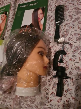 Libros Peluquería y Maniquí Pelo largo 
