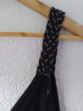 Mono Palazzo Negro Tirantes Anchos