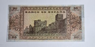 50 Pesetas 1938 Serie D882
