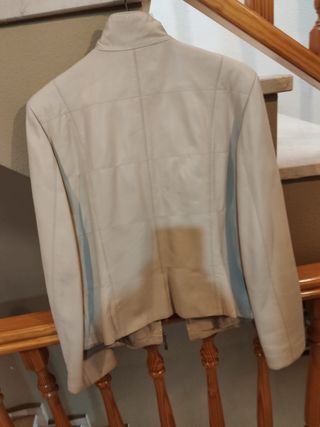 Chaqueta Beige piel