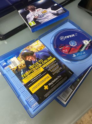 Pack FIFA 18, 19 y 20 PS4