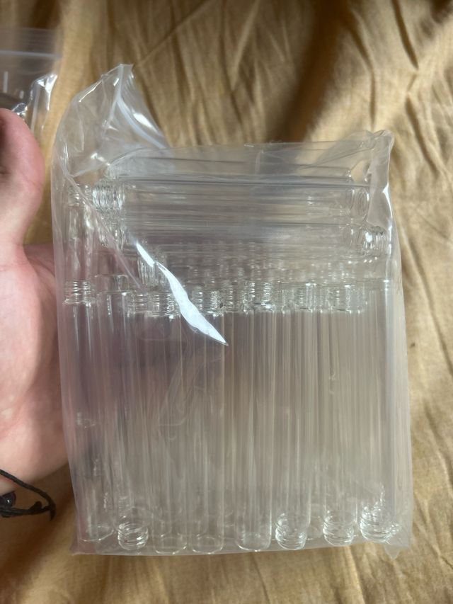 50 Tappi/Fialette 10ml Oro