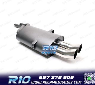 SILENCIOSO ESCAPE PARA BMW SERIE 3 E46 2000- x2 DTM