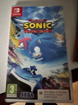 Team Sonic Racing - Nintendo Switch (Código Descar
