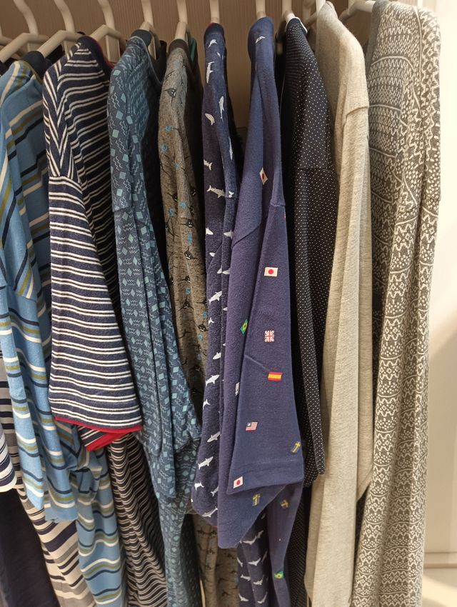 Restos de tienda: camisones, pijamas Sra. Y Cro...