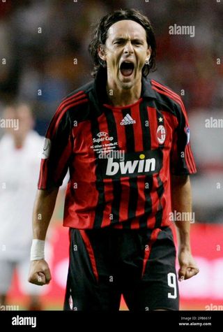 Camiseta AC Milan 2007 Adidas Super Cup campeones