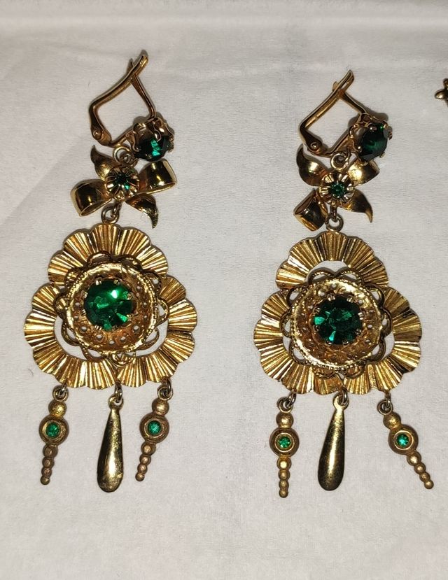 Conjunto Baturra chapado de oro