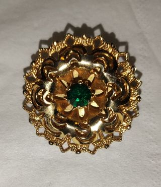 Conjunto Baturra chapado de oro 