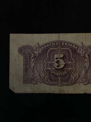 Billete 5 Pesetas Banco de España 1935