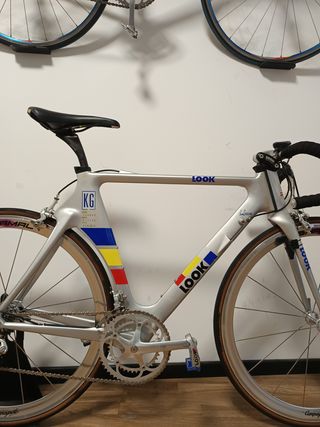 Bicicleta carretera look kg 196 talla 54 monoblade