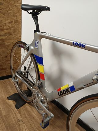Bicicleta carretera look kg 196 talla 54 monoblade