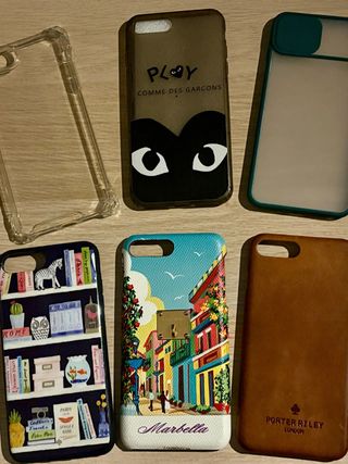 Lote 6 fundas iPhone 8 Plus | Dolce & Gabanna