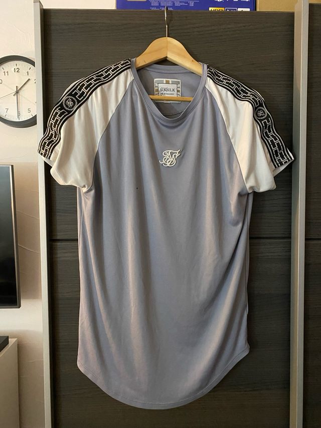 Camiseta SikSilk gris talla M
