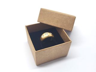 anillo oro 18k con piedra