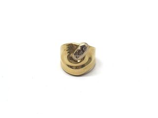 anillo oro 18k con piedra