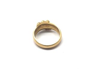 anillo oro 18k