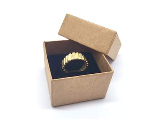 anillo oro 18k con piedra