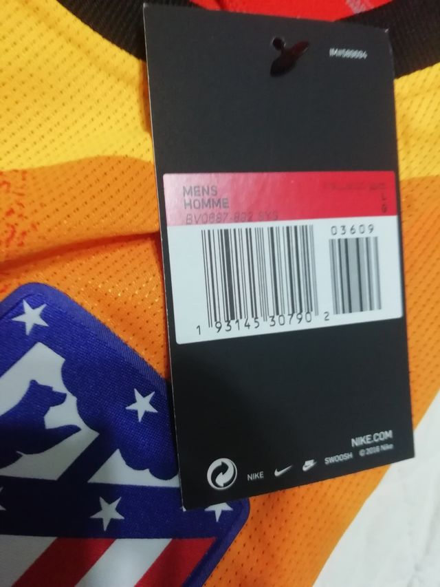 Camiseta Portero Atlético de Madrid Nike Oblak