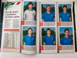 2 riviste sportive europeo 88 +Italia 90