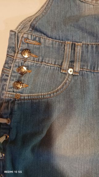 Saia de ganga com peitilho