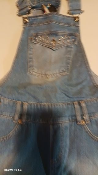 Saia de ganga com peitilho