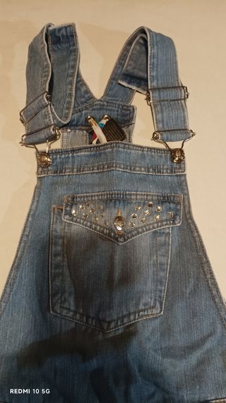 Saia de ganga com peitilho