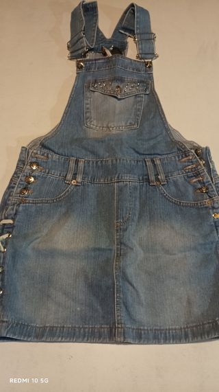 Saia de ganga com peitilho