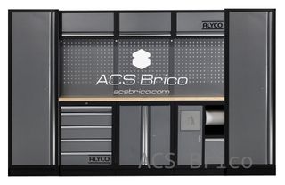 Conjunto Taller 5 Módulos S/Madera Alyco