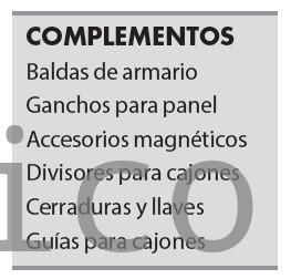 Conjunto Taller 4 Módulos S/Madera Inox Alyco 199011