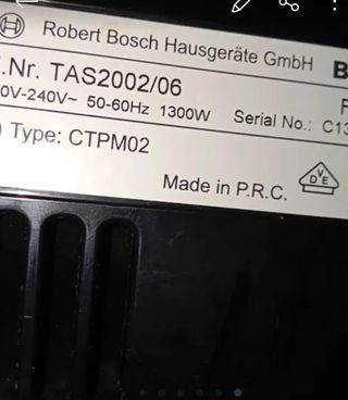 Cafetera Bosch tassimo