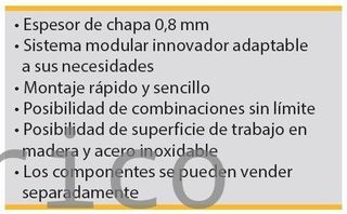 Conjunto Taller 5 Módulos S/Madera Alyco 164895