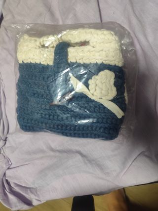 Bolso de trapillo hecho a mano