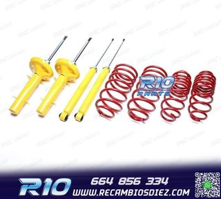 KIT SUSPENSIÓN DEPORTIVA PARA RENAULT