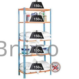 Estantería Metálica 1800x900x400 mm - 750 Kg