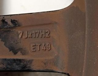 Llanta volkswagen 5g0601025ak golf vii 5g1 5421256
