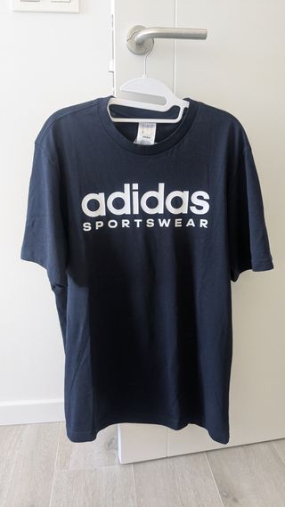 Camiseta Adidas Sportswear azul marino, Talla M