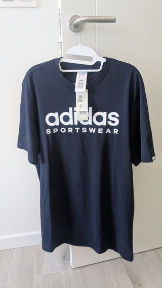 Camiseta Adidas Sportswear azul marino, Talla M