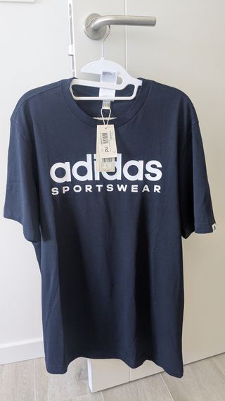 Camiseta Adidas Sportswear azul marino, Talla M