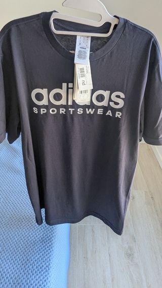Camiseta Adidas Sportswear azul marino, Talla M