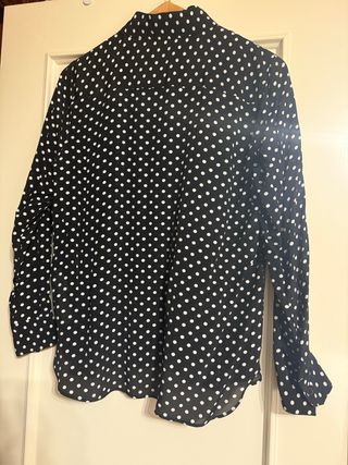 Camisa Zara lunares M