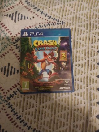 Carcasa Vacía PS4 Crash Bandicoot N. Sane Trilogy