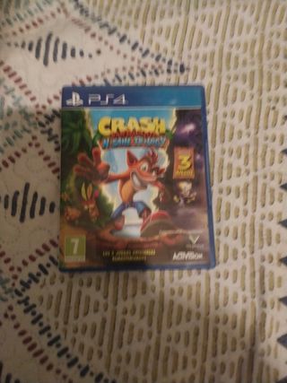 Carcasa Vacía PS4 Crash Bandicoot N. Sane Trilogy
