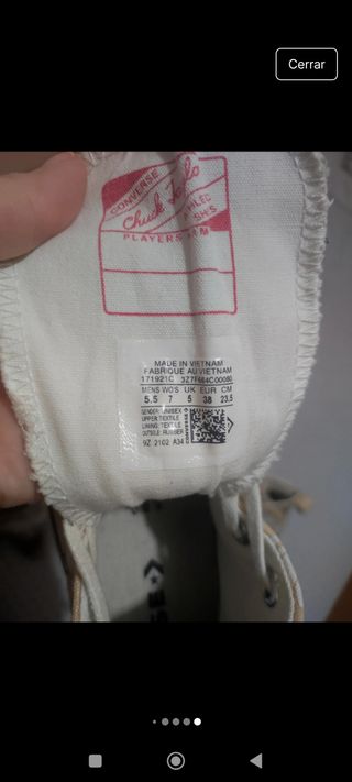 Converse Plataforma One Star Originales -