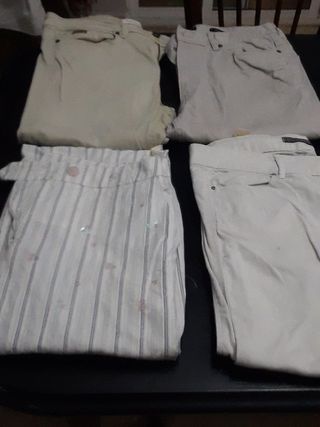 Lote de pantalones adolecente o mujer 