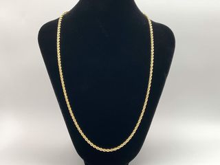 cadena oro 18k 30cm