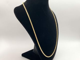 cadena oro 18k 30cm