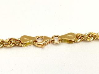 cadena oro 18k 30cm