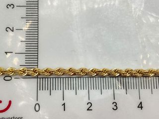 cadena oro 18k 30cm